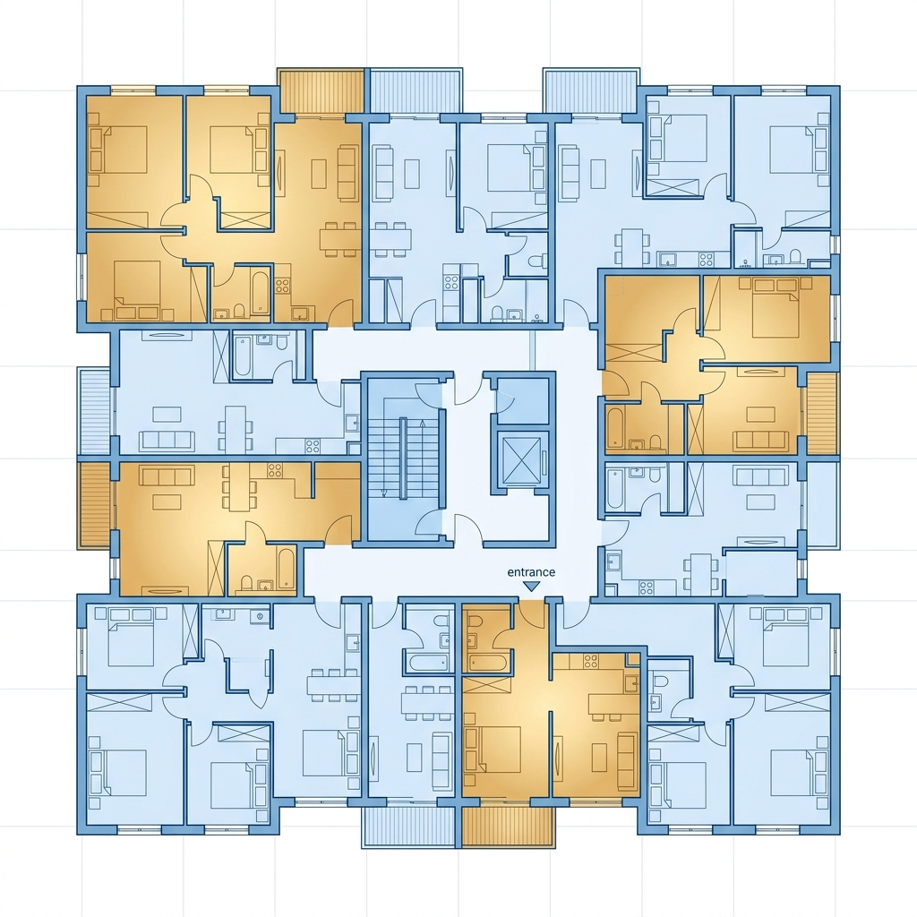 Mapa interactivo 2D de disponibilidad de lotes